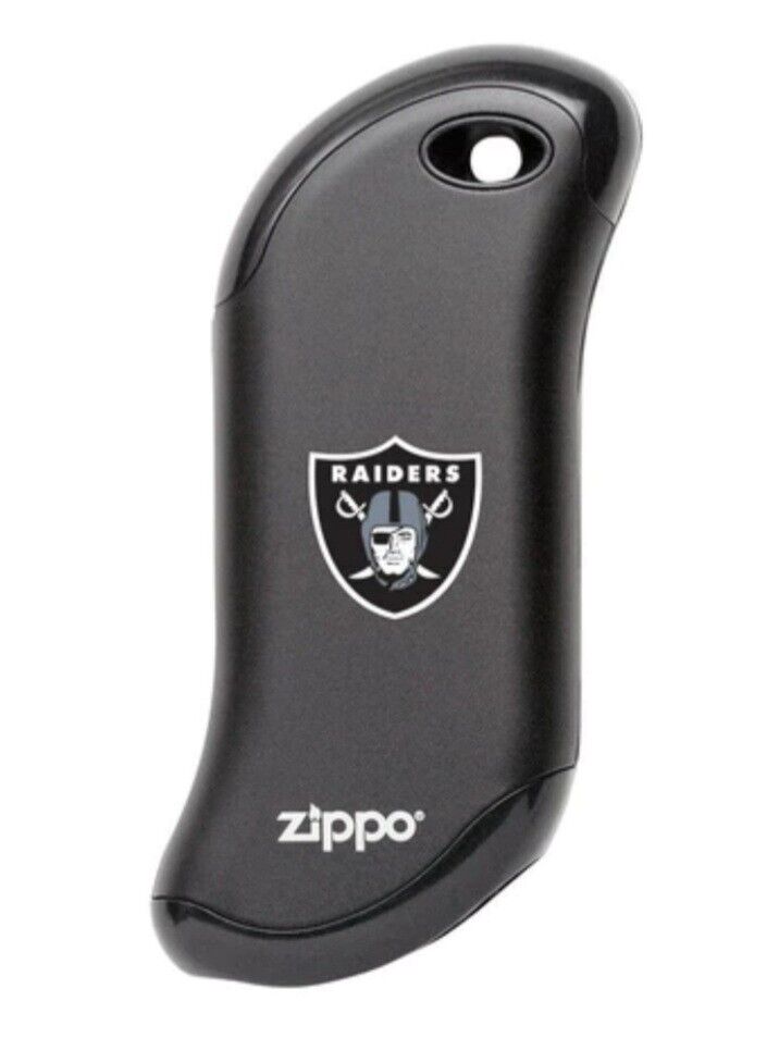 Zippo Nfl Football Las Vegas Raiders 9 Hour Black 9s Rechargeable Hand Warmer