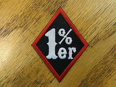 Diamond 1%er Embroidered Patch Made In Usa