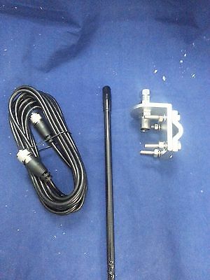 Aries 10822 Single 4` Foot 500 Watt Cb Radio Antenna Kit W/mirror Mount & Coax