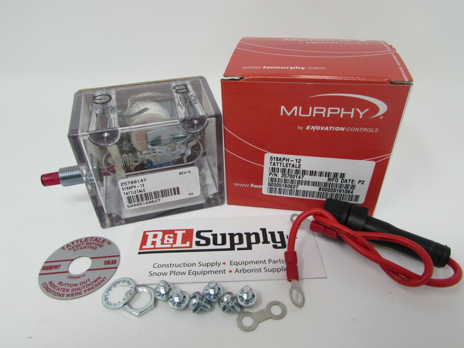 New 518aph-12 Murphy 12 Volt Tattletale Switch