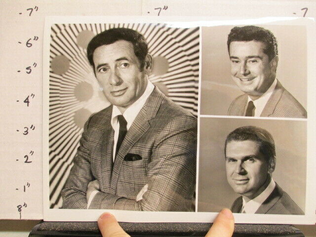 Abc Tv Show Photo 1960s Joey Bishop Moire Regis Philbin Johnny Mann Trio