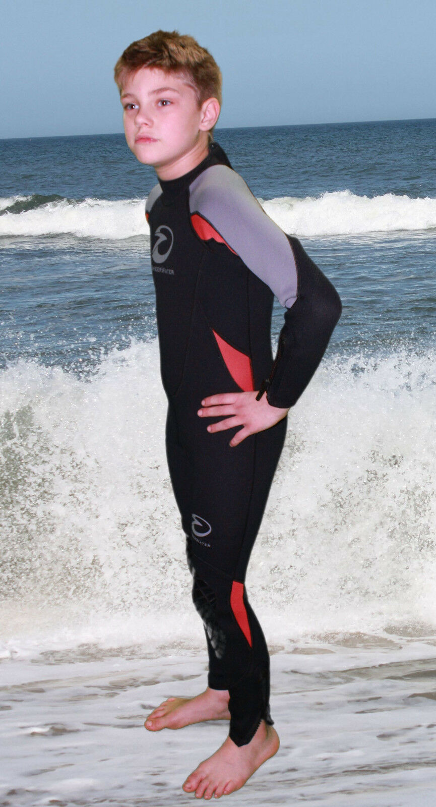 Sheerwater Full 3mm Wet Suit Child/youth In 6 Colors!  Size 2 To 10