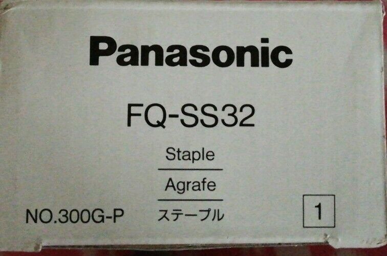 Oem 3-pack Panasonic Fq-ss32 No: 300g-p Staple Cartridges - (total 9000 Staples)