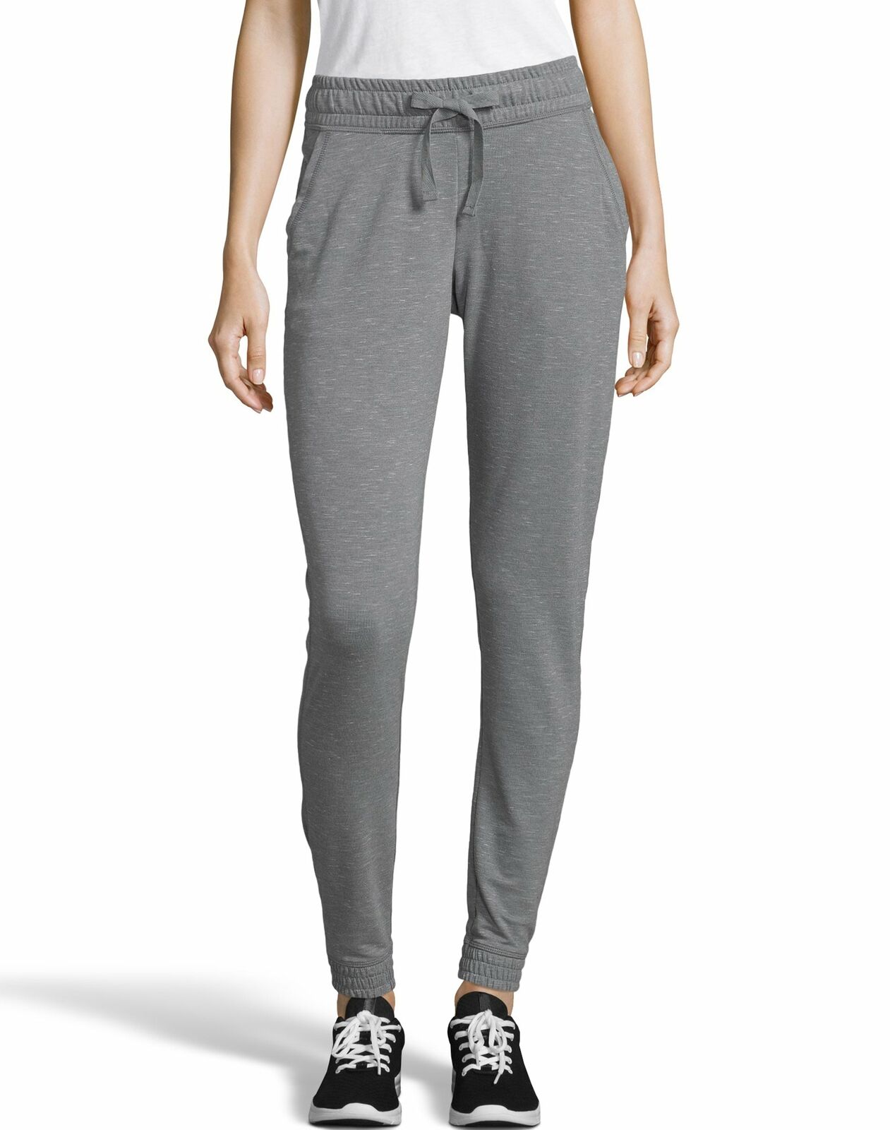 Hanes Sweatpants Jogger Pockets Women's Tri Blend French Terry Drawcord Fleece