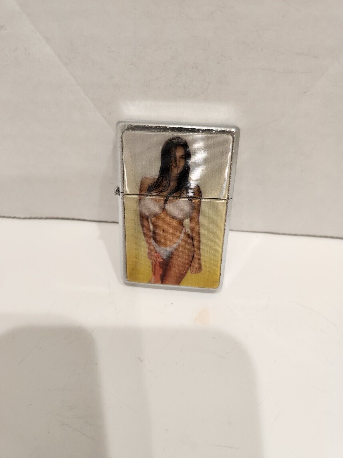 Sexy Naked Brunette  Pin Up Lighter Made In China #2