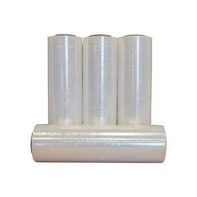 4 Rolls Hand Stretch Wrap Shrink Film Banding 18" X 1500' 12 Micron Made In Usa