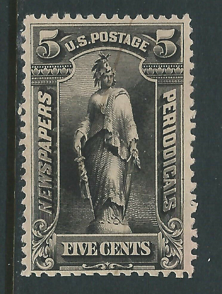Bigjake: Pr116, 5 Cent Newspaper Stamp