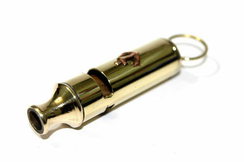 Antique Solid Vintage Look Heavy Hunter Whistle -metropolitan Type Whistle Gift