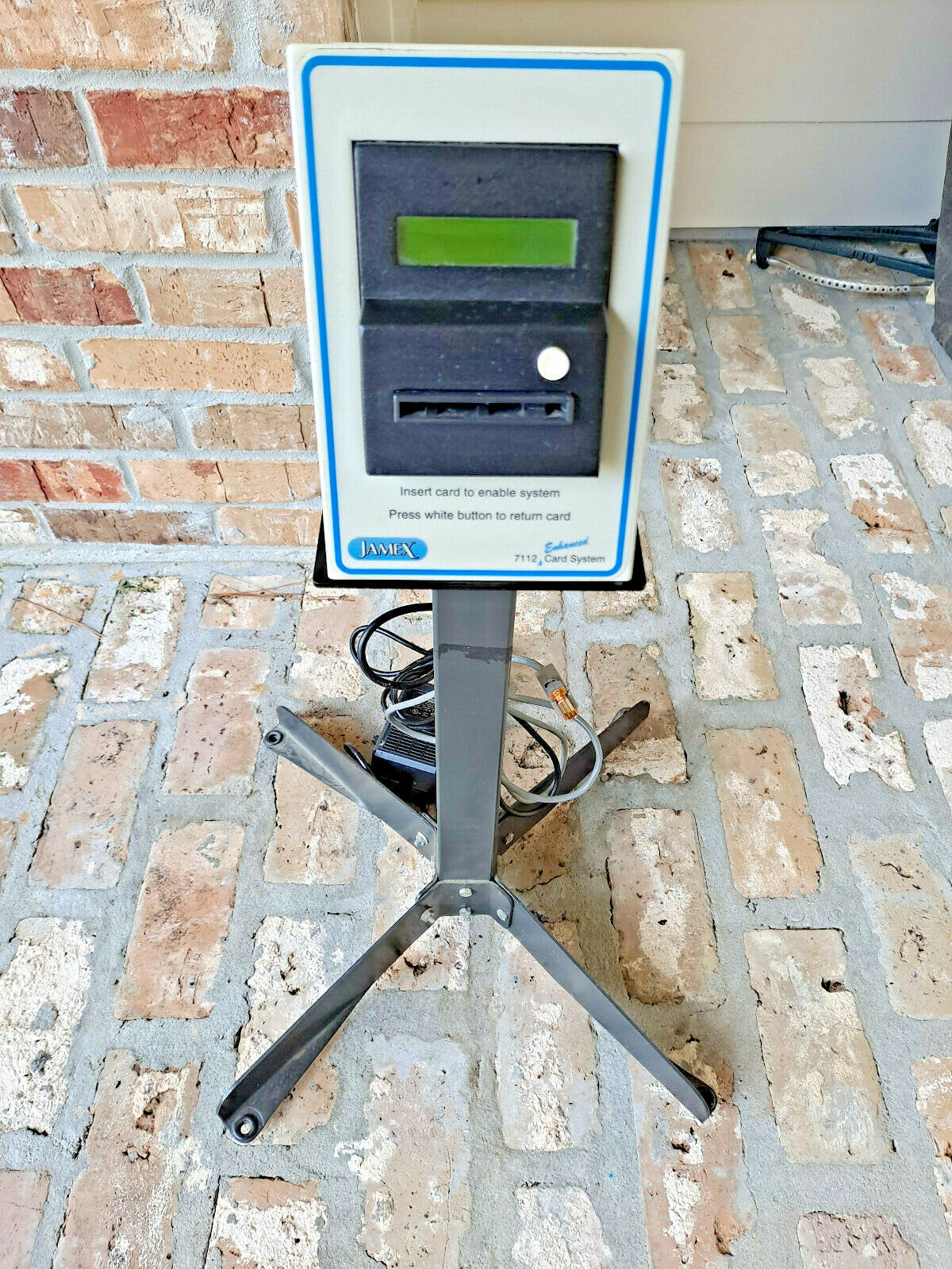 Jamex 7112 Photo Copier Enhanced Card System Reader, Display Power Supply Stand