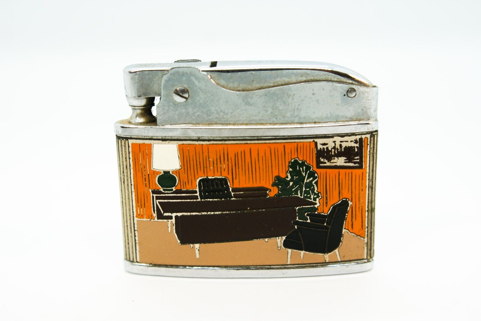 Vintage Mid-century Modern Office Furniture Promo Lighter