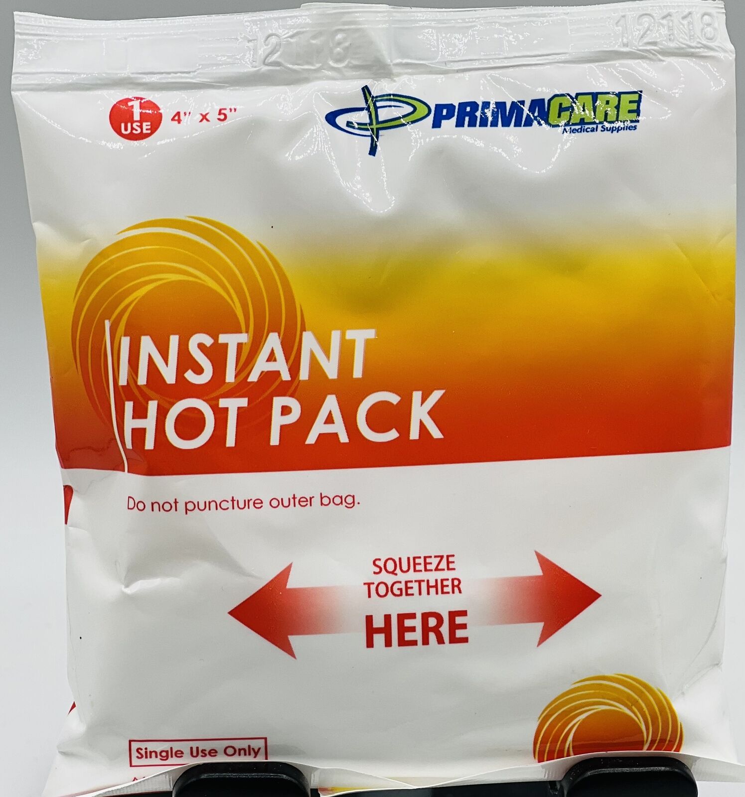 22 Piece Primacare Medical Supplies Instant Hot Pack 4" X 6"  Each