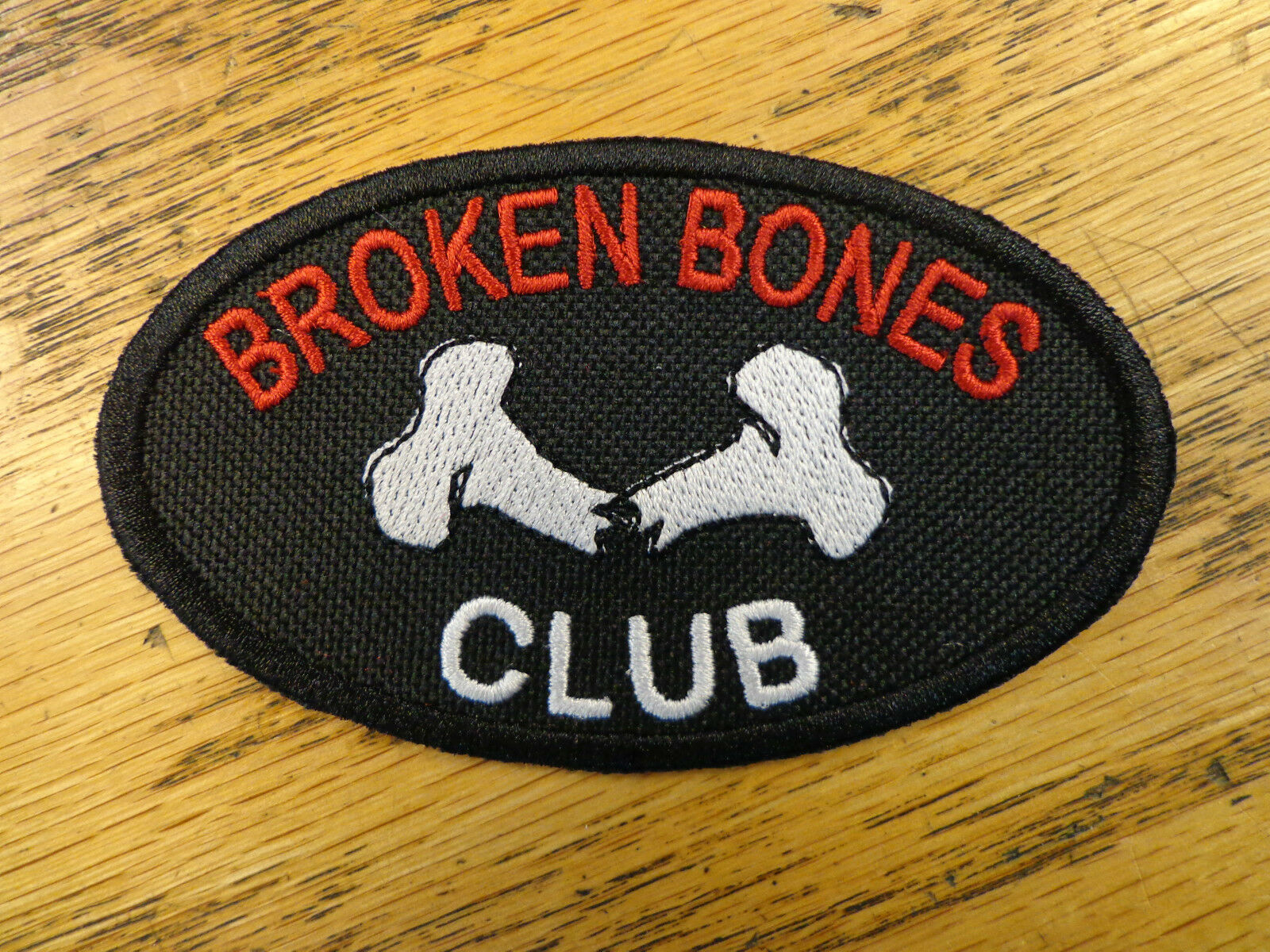 Broken Bones Club Embroidered Patch Vest Patch Outlaw Mc Made In Usa