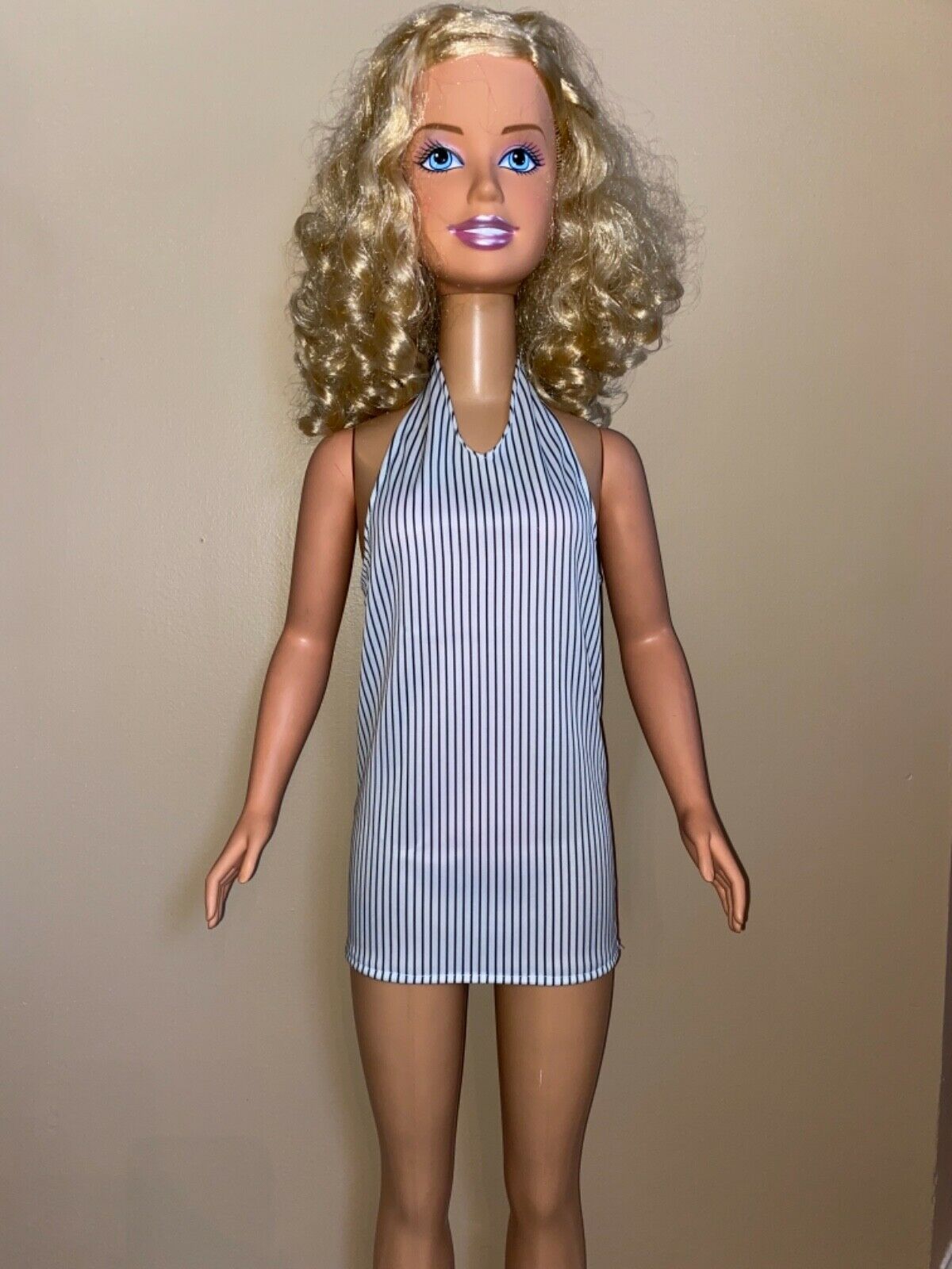 My Size Barbie Clothes -36 Inch- Short Halter Style Party Dress