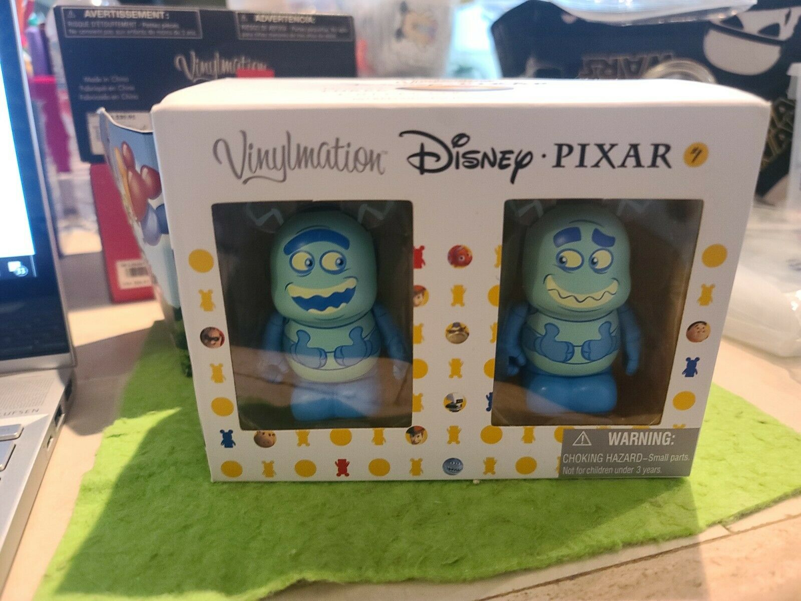 Disney Vinylmation 3" Park Set 1 Pixar Tuck And Roll From A Bug's Life