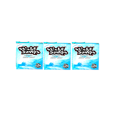 Sticky Bumps Original Skimboard Wax Cool 3 Pack