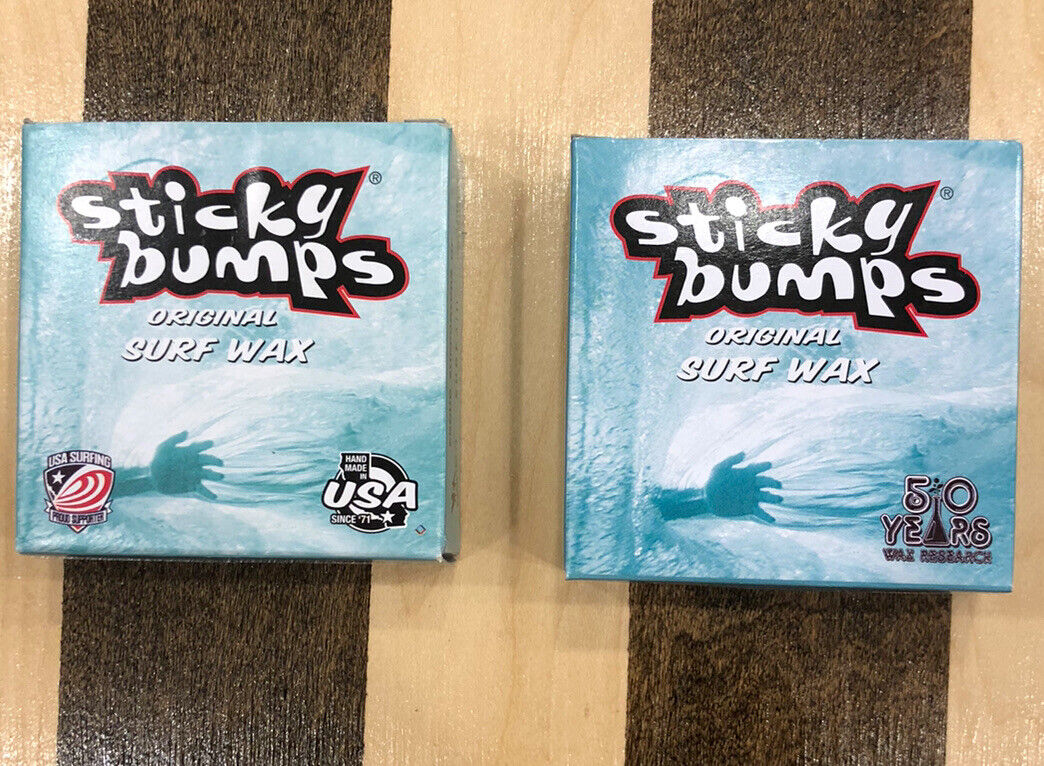 Sticky Bumps! 2 Bars Of Basecoat Surf Wax
