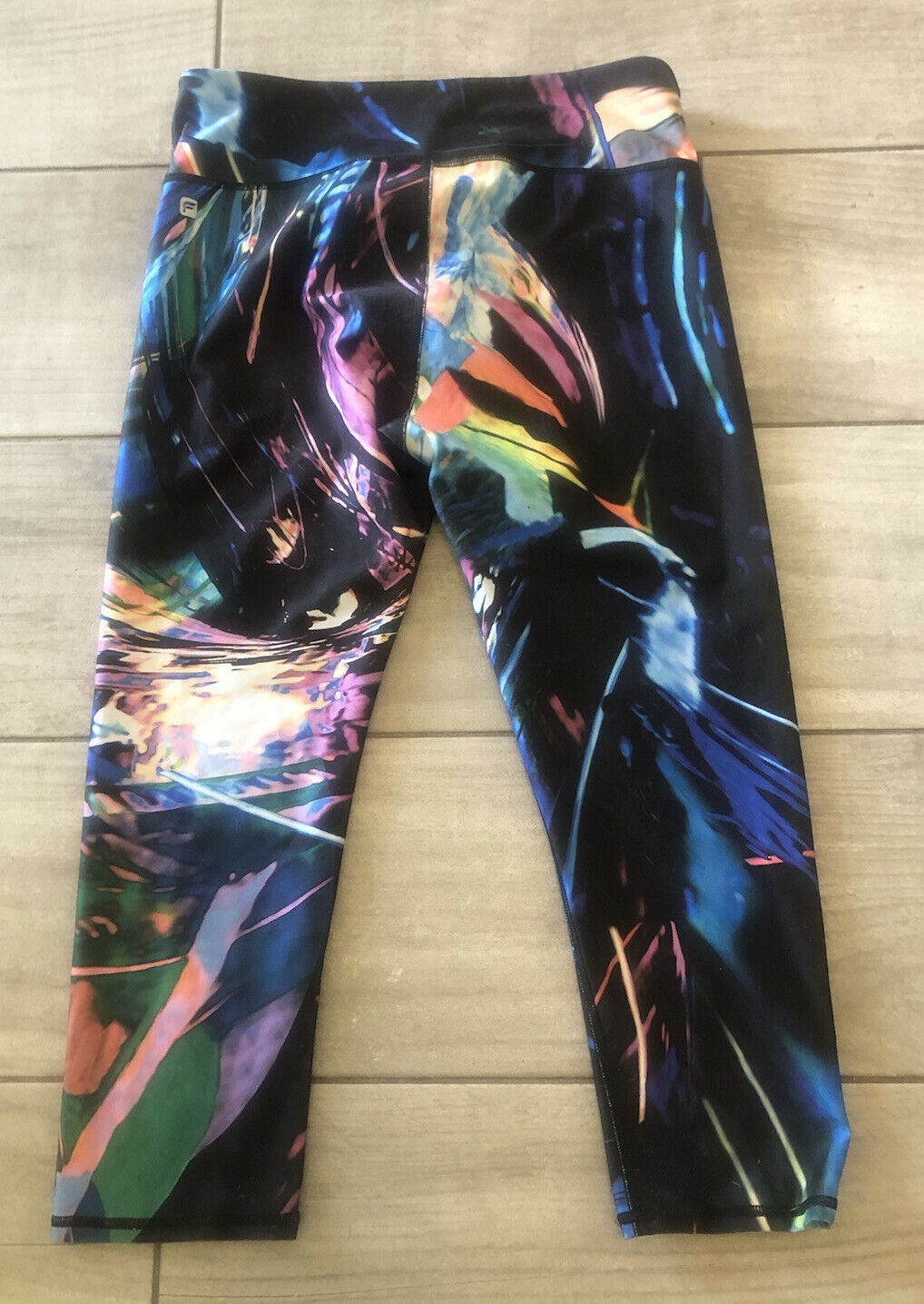 Fabletics Running Athletic Gym Yoga Leggings Cropped Pants Women's Size M